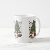 Sheltie & Kerstboom Koffiemok (Voorkant rechts)