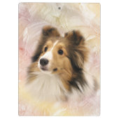 Sheltie Klembord (Achterkant)