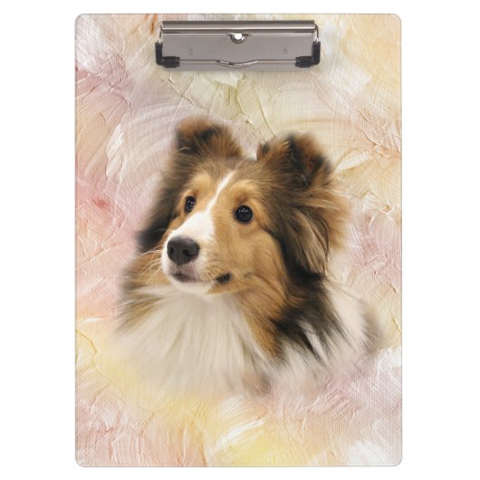 Sheltie Klembord (Voorkant)