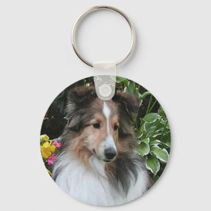 Sheltie Love Sleutelhanger