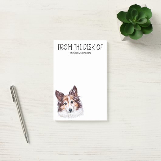 Sheltie Lover Post-it® Notes (Kantoor)
