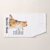 Sheltie Ma Hand Towel Handdoek (Handdoek)