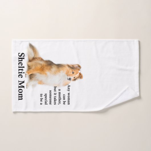 Sheltie Ma Hand Towel Handdoek (Handdoek)