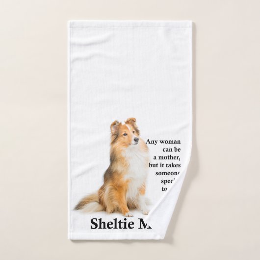 Sheltie Ma Hand Towel Handdoek (Handdoek)