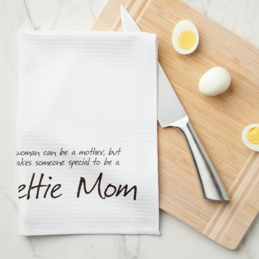 Sheltie Ma Kitchen Towel Theedoek (Quarter Fold)