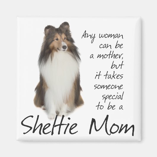 Sheltie Ma Magnet (Voorkant)