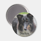 Sheltie Magneet (Voorkant / Achterkant)