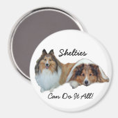 Sheltie Magnet (Voorkant / Achterkant)