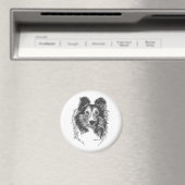 Sheltie Magnet (Insitu (Vaatwasser))