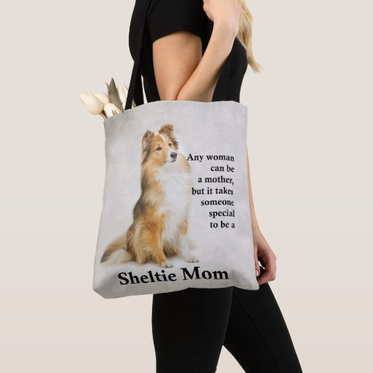 Sheltie Mam Tas (Dichtbij)