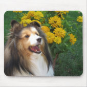 Sheltie Mousepad Muismat (Voorkant)