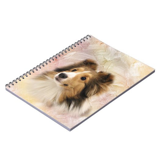 Sheltie Notitieboek (Linkerzijde)