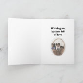 Sheltie Paasmand Feestdagen Kaart (Binnen)