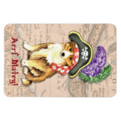 Sheltie Pirate Magneet (Horizontaal)