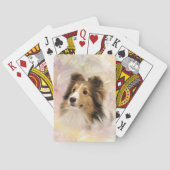 Sheltie Pokerkaarten (Achterkant)