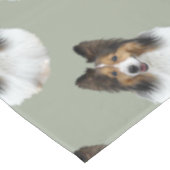 Sheltie Portait Tafelkleed (Gekanteld)