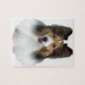Sheltie Portrait Legpuzzel (Horizontaal)