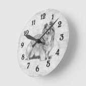 Sheltie Ronde Klok (Hoek)