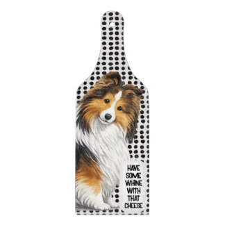 Sheltie -Sable charcuterie bord Snijplank