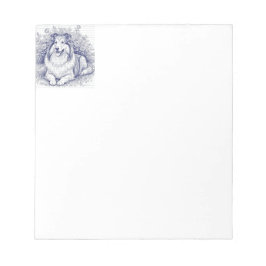 Sheltie Schets Notitieblok