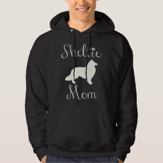 Sheltie, Shelties Mooi Schrift Sheltie Moeder Hoodie