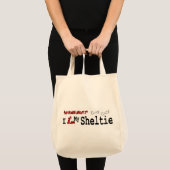 Sheltie Shetland Sheepdog Cadeaus Tote Bag (Voorkant (product))