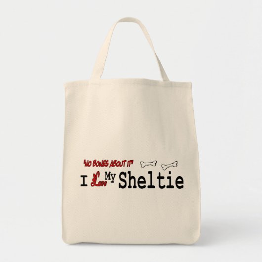 Sheltie Shetland Sheepdog Cadeaus Tote Bag (Voorkant)
