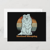 Sheltie Shetland Sheepdog | Houders van honden Briefkaart (Voorkant / Achterkant)