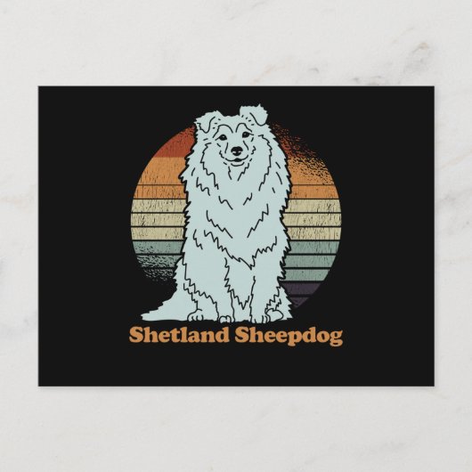 Sheltie Shetland Sheepdog | Houders van honden Briefkaart (Voorkant)