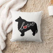 Sheltie (Shetland Sheepdog) Love Kussen (Deken)