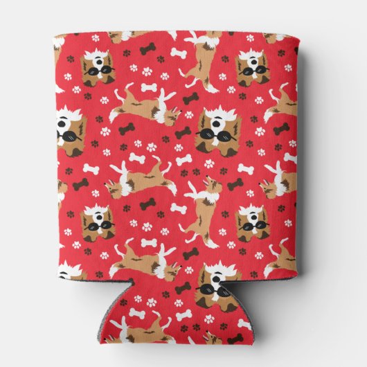 Sheltie Shetland Sheepdog Mini Collie Blikjeskoeler (Achterkant)