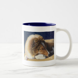 Sheltie Shetland Sheepdog Mok Cup