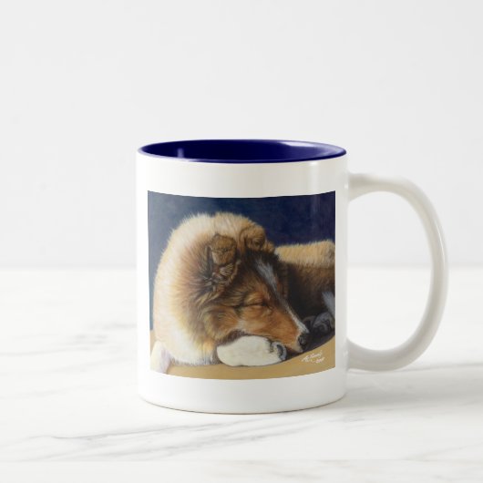 Sheltie Shetland Sheepdog Mok Cup (Rechts)