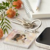 Sheltie Sleutelhanger (Voorkant Rechts)
