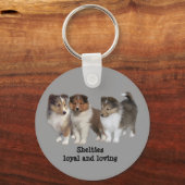 Sheltie Sleutelhanger (Voorkant)