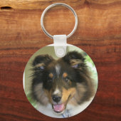 Sheltie Sleutelhanger (Voorkant)