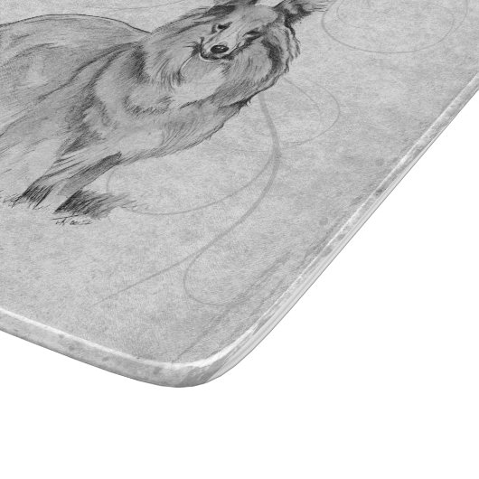 Sheltie Snijplank (Hoek)