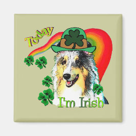 Sheltie St. Patricks Day Magneet