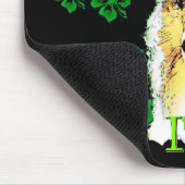 Sheltie St. Patricks Day Muismat (Hoek)