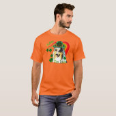 Sheltie St. Patricks Day T-shirt (Voorkant volledig)