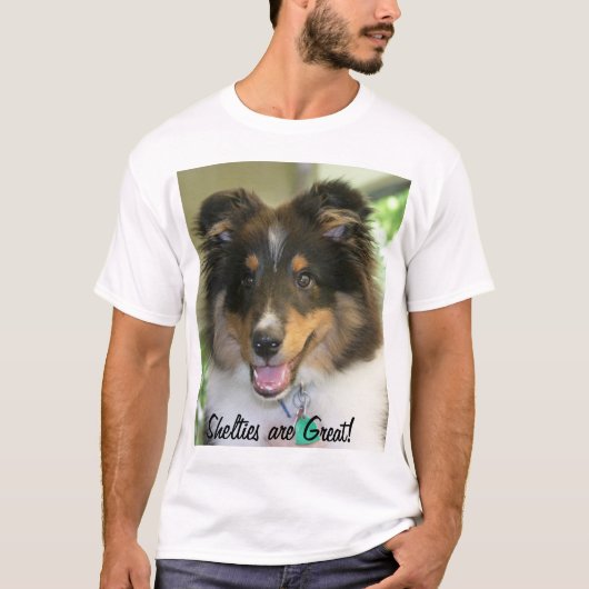 Sheltie T-Shirt (Voorkant)