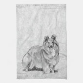 Sheltie Theedoek (Verticaal)