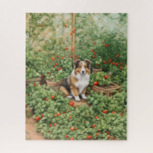 Sheltie Tomato Garden Guardian Legpuzzel
