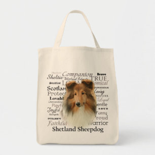 Sheltie Traits Canvas tas