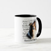 Sheltie Traits Mok (Voorkant rechts)