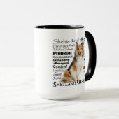 Sheltie Traits Mok (Voorkant rechts)