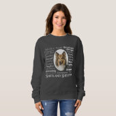 Sheltie Traits Sweatshirt (Voorkant volledig)