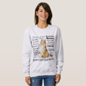 Sheltie Traits Sweatshirt (Voorkant volledig)
