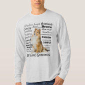 Sheltie Traits T-Shirt (Voorkant)
