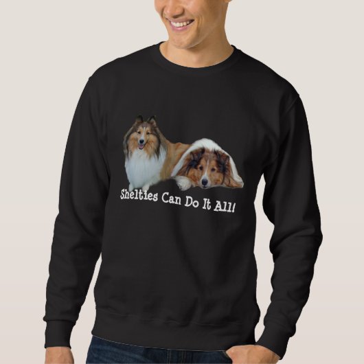 Sheltie Unisex Sweatshirt (Voorkant)